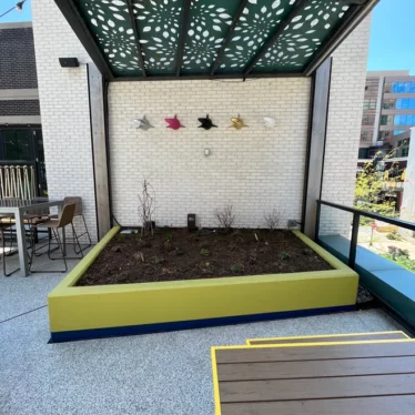 Commercial restaurant sculpture installation of multi-piece 3D-printed shark heads installation DC & Virginia